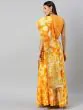 Yellow & White Dyed Ready To Wear Lehenga & Blouse With Dupatta