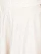 Off-White Dobby Design Lehenga With Cape Bluouse