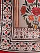Cream & Red Floral Digital Print Lehenga Choli With Dupatta