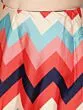 Red & Blue Digital Print Lehenga Choli With Dupatta