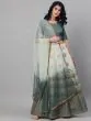  Green Digital Print Zari Work Lehenga Choli With Net Dupatta