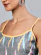 Grey Ikat Handloom Woven Design Lehenga Choli With Tie & Dye Dupatta