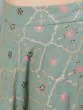 Green & Pink Gold Printed Lehenga Choli With Solid Dupatta