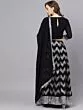 Black & Silver Embellished Lehenga Choli With Dupatta