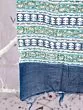 Blue & Green Floral Printed Kurta & Sharara With Dupatta Set