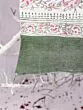 Green & Pink Floral Printed Kurta & Ballon Palazzo With Dupatta Set