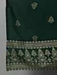 Green Gold Printed Kurta & Pant With Dupatta Set