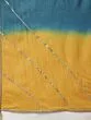 Blue & Yellow Patola Printed Layered Lehenga Choli With Tie & Dye Dupatta