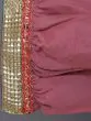 Green & Pink Floral Printed Kurta & Palazzo With Ruffle Dupatta