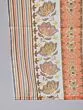 Peach & Yellow Floral Printed Straight Kurta & Balloo Pant With Dupatta Set