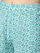 Blue Printed Lurex Kurta & Palazzo With Dupatta Set