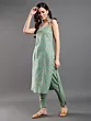 Sea Green Floral Print Kurta With Pant