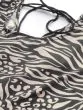 Women Beige & Black Printed A-Line Kurta