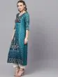 Blue Digital Print Kurta