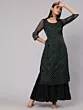 Women Dark Green Digital Print Kurta