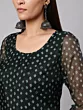 Women Dark Green Digital Print Kurta