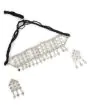 Women Mirror Work Silver Oxidized Jewellery Set