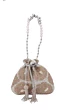 Golden and white Sequin embellish Evening Party Wear Potli