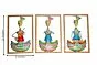 Handpainted Iron Tribal Musicians sardar frame Decorative Gift Item Showpiece for Home Decor