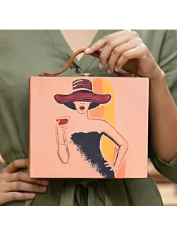 Women Toast A Wine Clutch