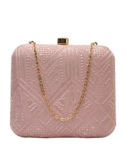 Women Shades of Pink Clutch