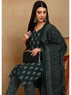 Indian cotton kurta set USA, salwar kameez online USA, Fashion Wear Style Dress