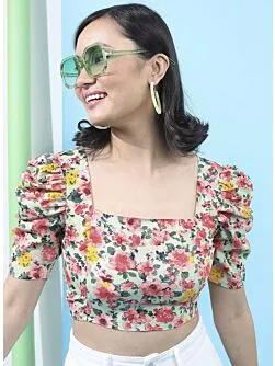 Women Floral Stylish Top