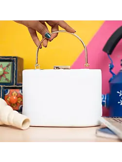 Women DIY Clutch With Handle
