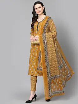 Indian cotton kurta set USA, salwar kameez online USA, Women Plus Size Dress