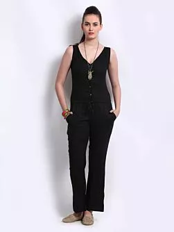 Women Black Jumpsuit