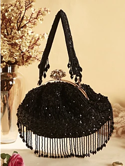 Embroidered Potli Clutch