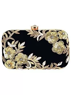 Bridal  Stone Embedded Designer Women Clutch Bag
