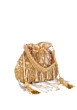 Women Luxury Party Wear Golden Evening Potli Bag