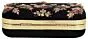 Stone Embedded Embroidered Box Clutch Bag Purse
