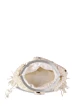 Wedding White Pearl Embedded Bridal Clutch For Party