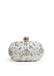 Women Zari Embroidered Pastel Clutch