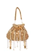 Women Luxury Party Wear Golden Evening Potli Bag