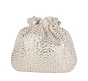 White Pearl Embellish Designer Potli Bag for Women
