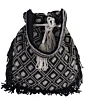 White Pearl Embellish on black Potli bag Party Wear