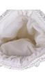 White Pearl Premium Evening Party Wear Potli