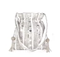 Silver Mirror Work Party Wear Bridal Potli Bag