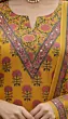 Yellow Printed Straight Kurta Set With Dupatta for Women