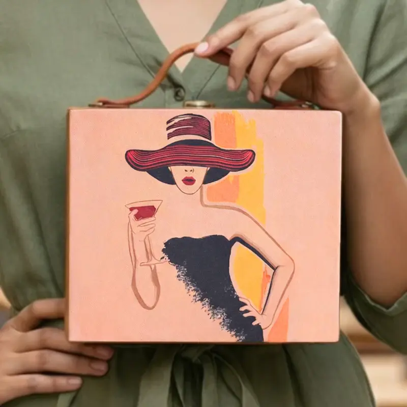 Women Toast A Wine Clutch