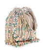 Multi Color Beads Stylish Luxury Evening Potli Bag