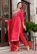 Embroidered Kurta set for Women Party Wear