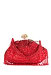 Designer Wedding Red Bridal Clutch Potli