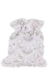 White Pearl Premium Evening Party Wear Potli