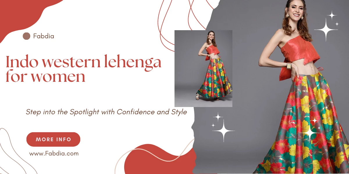indo western lehenga for women