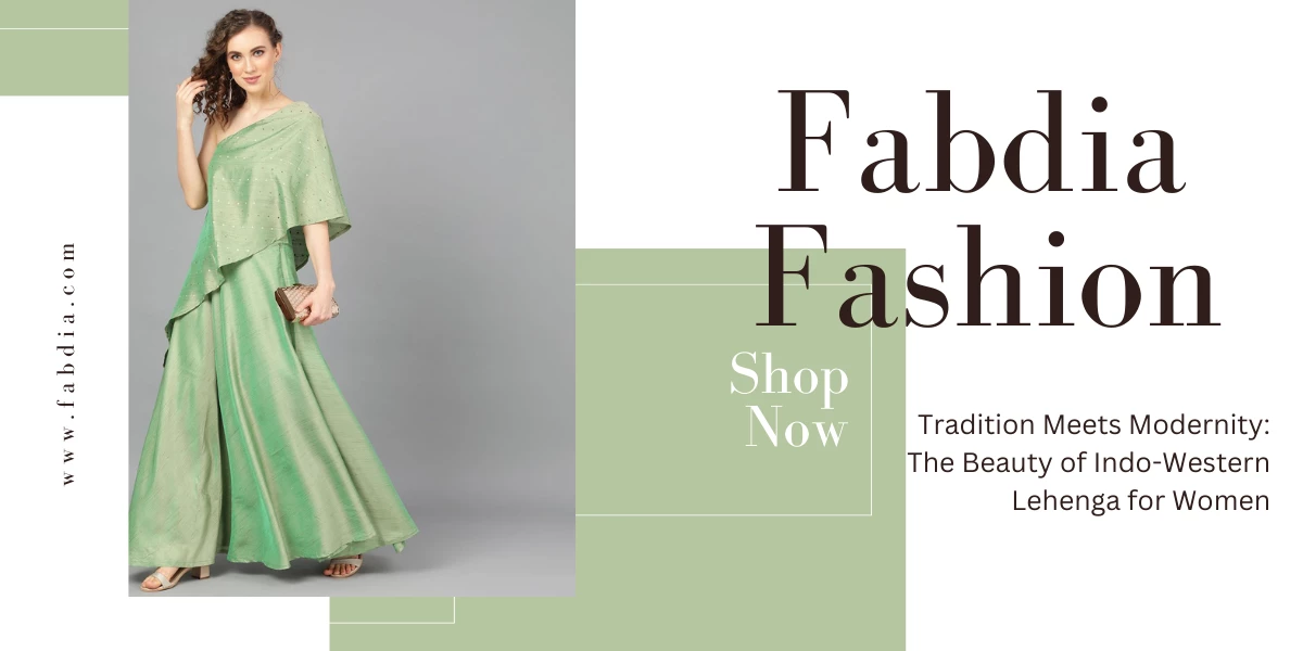 indowestern lehenga for women
