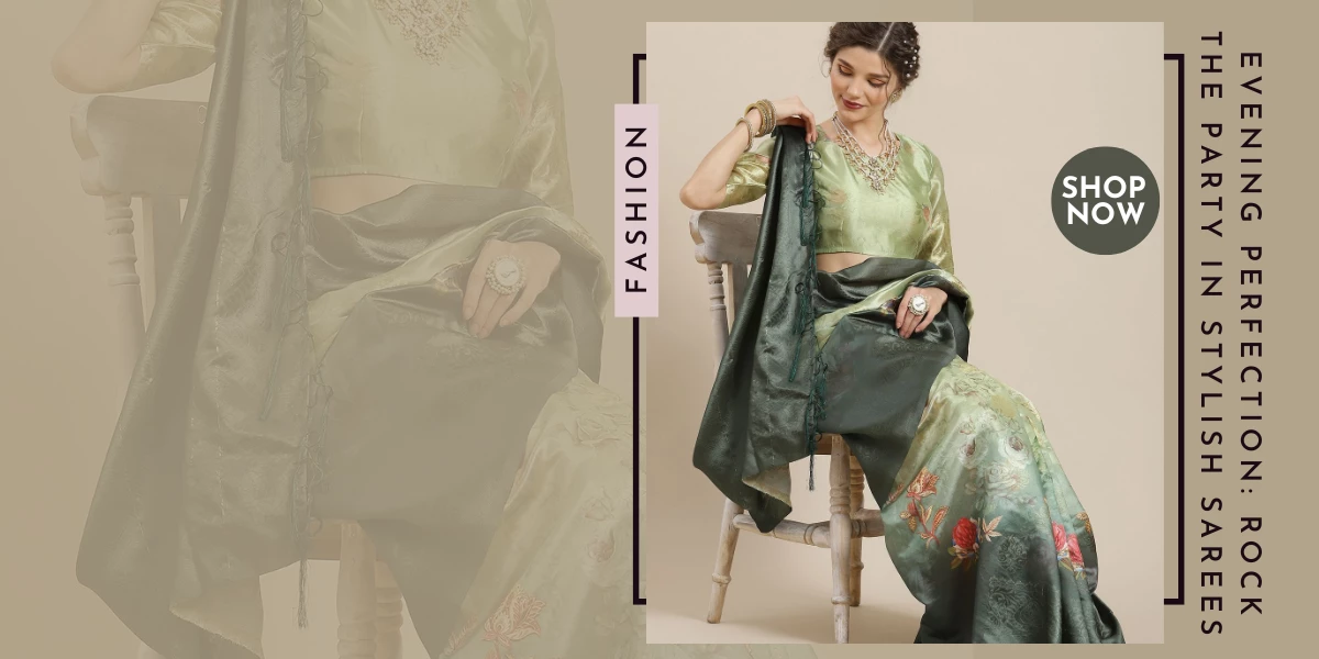 buy party wear saree for women